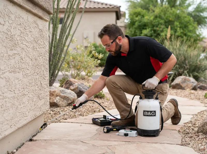 Desert Cockroach and Cricket Management in Scottsdale, AZ